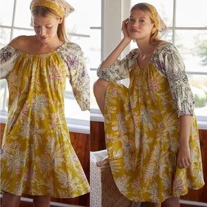 Anthropologie Daily Practice Boho Mollie Tunic Dress